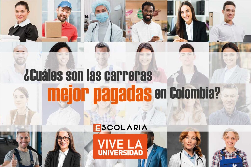 LAS CARRERAS MEJOR PAGADAS EN COLOMBIA